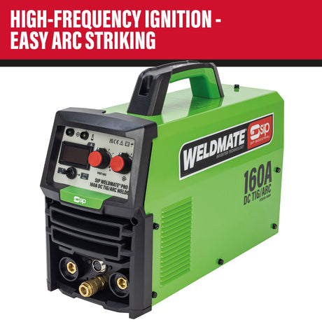 SIP WELDMATE® PRO 160A DC TIG/ARC Inverter Welder - SIP-05694 - SIP Tools UK - Trade Counter Direct