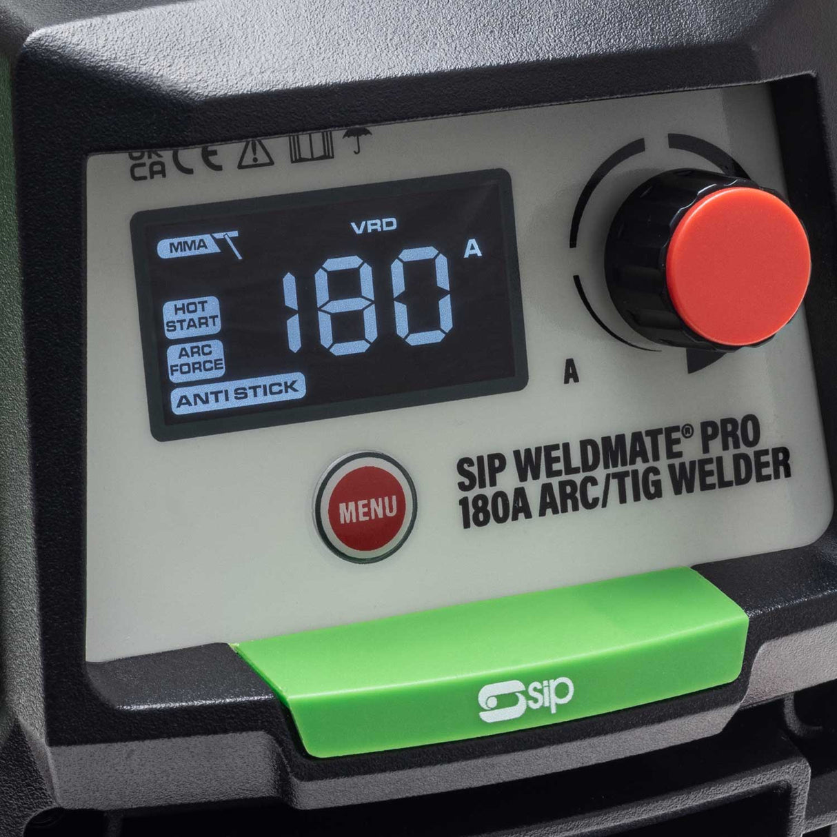 SIP WELDMATE® PRO 180A ARC/TIG Inverter Welder - SIP-05696 - SIP Tools UK - Trade Counter Direct