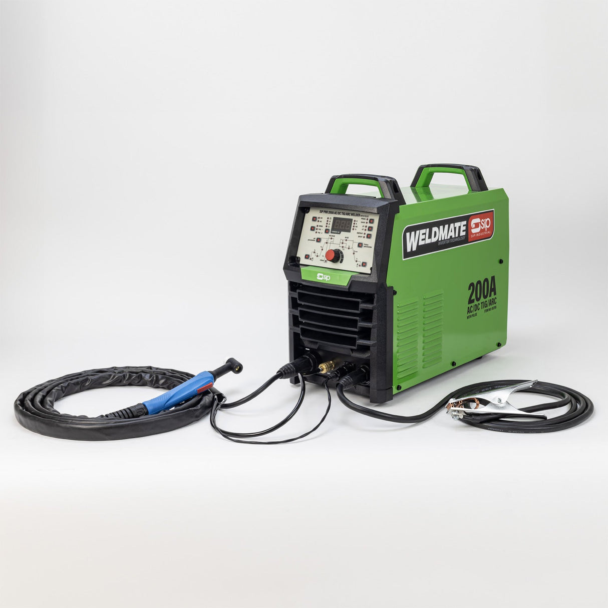 SIP WELDMATE® PRO 200A AC/DC TIG/ARC Inverter Welder with Pulse - SIP-05795 - SIP Tools UK - Trade Counter Direct