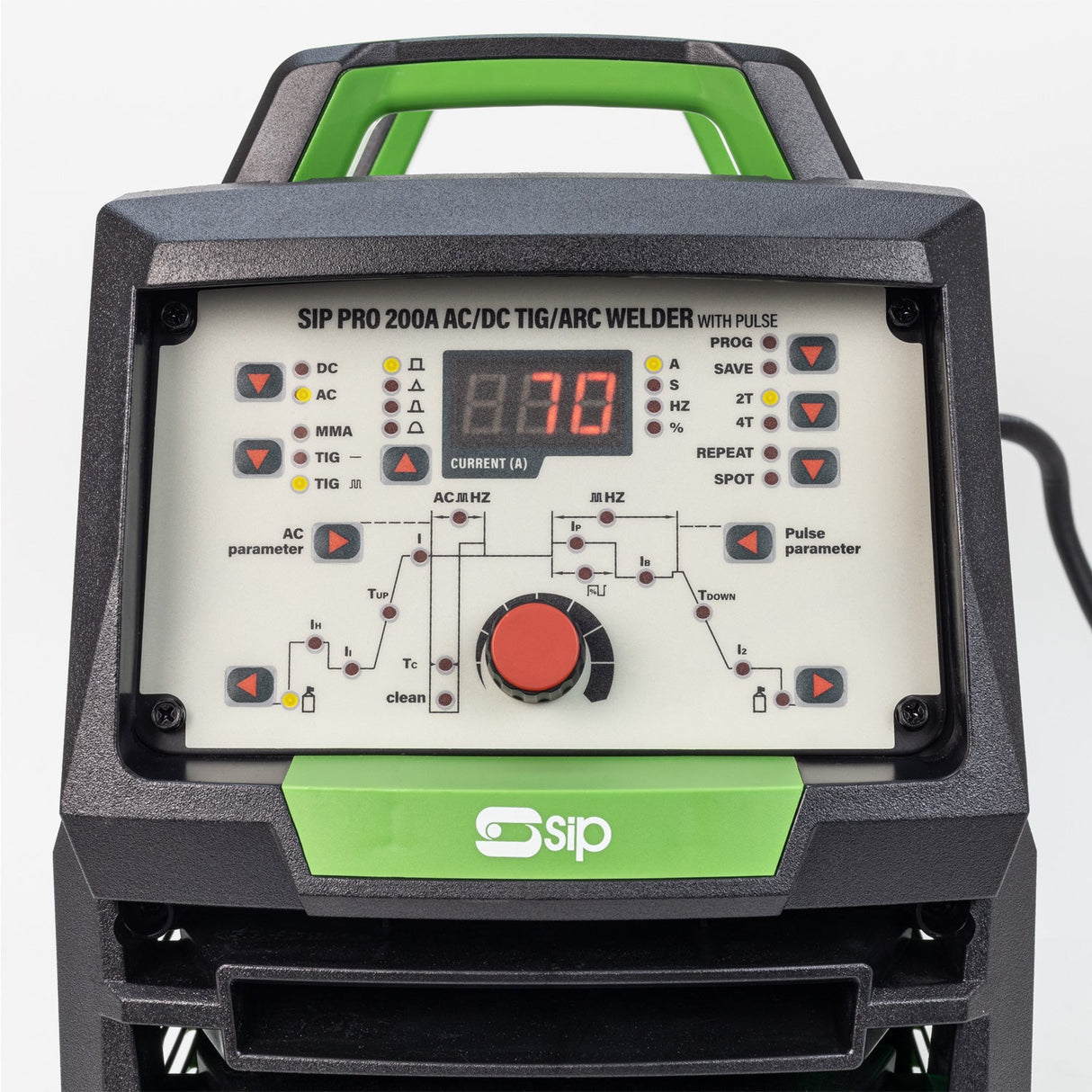 SIP WELDMATE® PRO 200A AC/DC TIG/ARC Inverter Welder with Pulse - SIP-05795 - SIP Tools UK - Trade Counter Direct