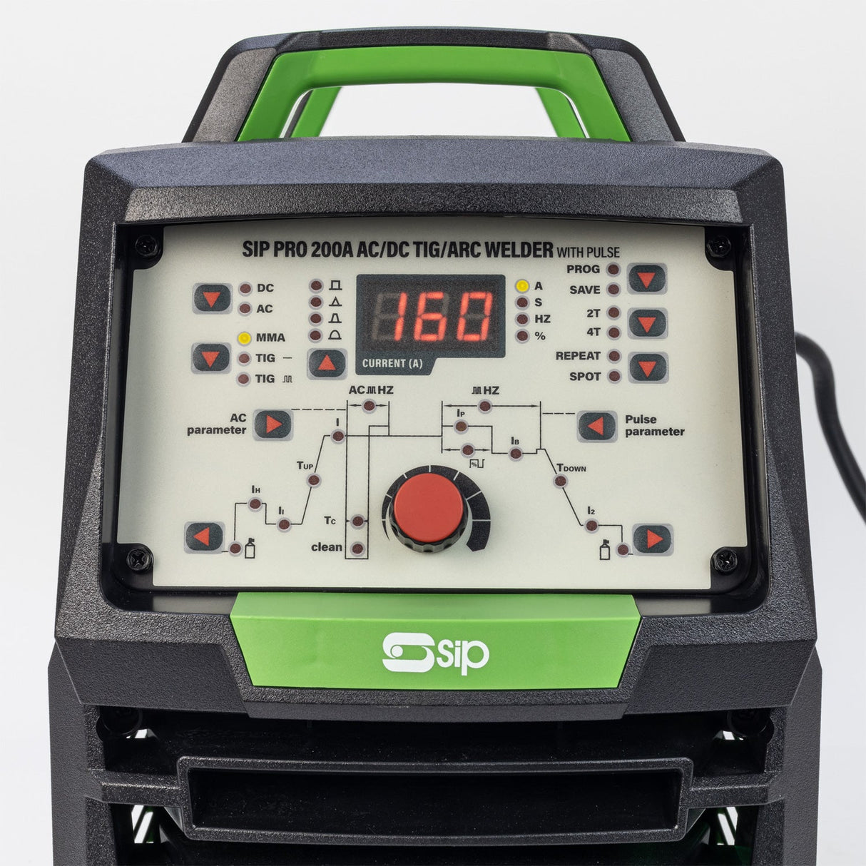 SIP WELDMATE® PRO 200A AC/DC TIG/ARC Inverter Welder with Pulse - SIP-05795 - SIP Tools UK - Trade Counter Direct