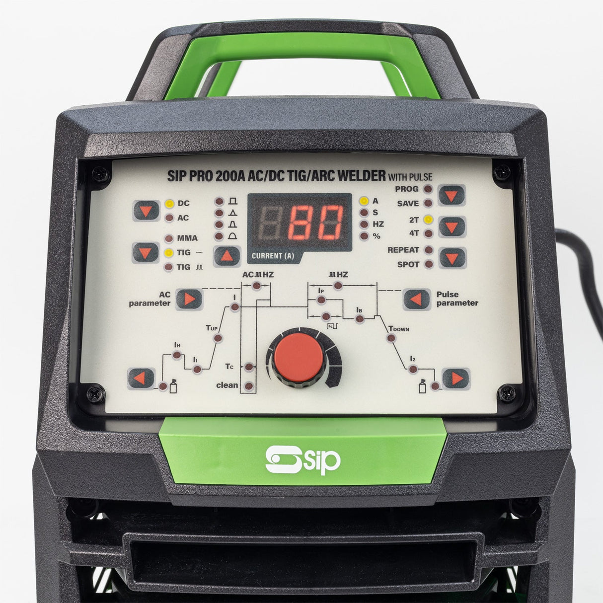 SIP WELDMATE® PRO 200A AC/DC TIG/ARC Inverter Welder with Pulse - SIP-05795 - SIP Tools UK - Trade Counter Direct