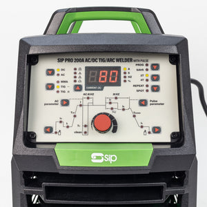 SIP WELDMATE® PRO 200A AC/DC TIG/ARC Inverter Welder with Pulse - SIP-05795 - SIP Tools UK - Trade Counter Direct