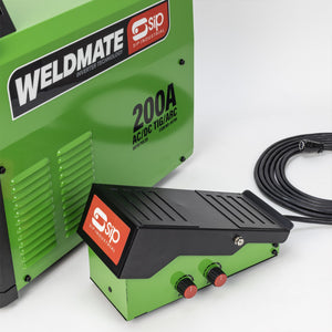SIP WELDMATE® PRO 200A AC/DC TIG/ARC Welder with Pulse Package - SIP-05795PEDAL - SIP Tools UK - Trade Counter Direct