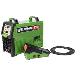 SIP WELDMATE® PRO 200A AC/DC TIG/ARC Welder with Pulse Package - SIP-05795PEDAL - SIP Tools UK - Trade Counter Direct