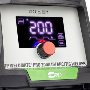 SIP WELDMATE® PRO 200A DV ARC/TIG Inverter Welder - SIP-05691 - SIP Tools UK - Trade Counter Direct