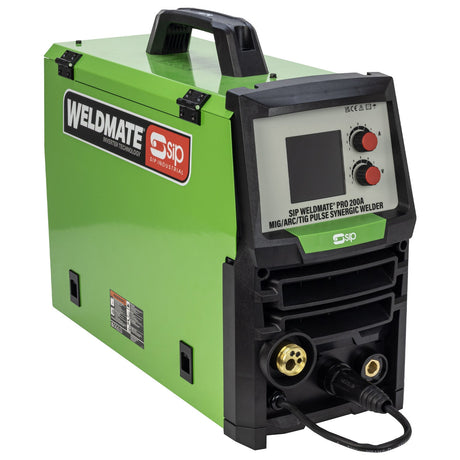 SIP WELDMATE® PRO 200A MIG/ARC/TIG Pulse Synergic Inverter Welder - SIP-05735 - SIP Tools UK - Trade Counter Direct
