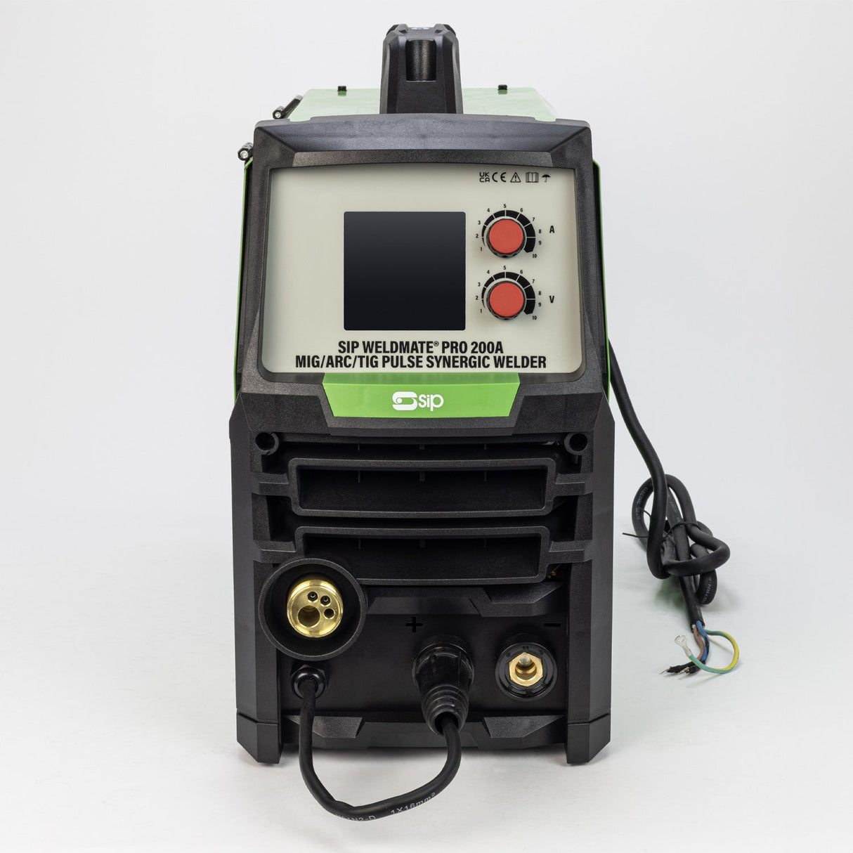 SIP WELDMATE® PRO 200A MIG/ARC/TIG Pulse Synergic Inverter Welder - SIP-05735 - SIP Tools UK - Trade Counter Direct