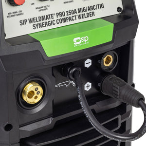 SIP WELDMATE® PRO 250A MIG/ARC/TIG Synergic Compact Inverter Welder - SIP-05752 - SIP Tools UK - Trade Counter Direct