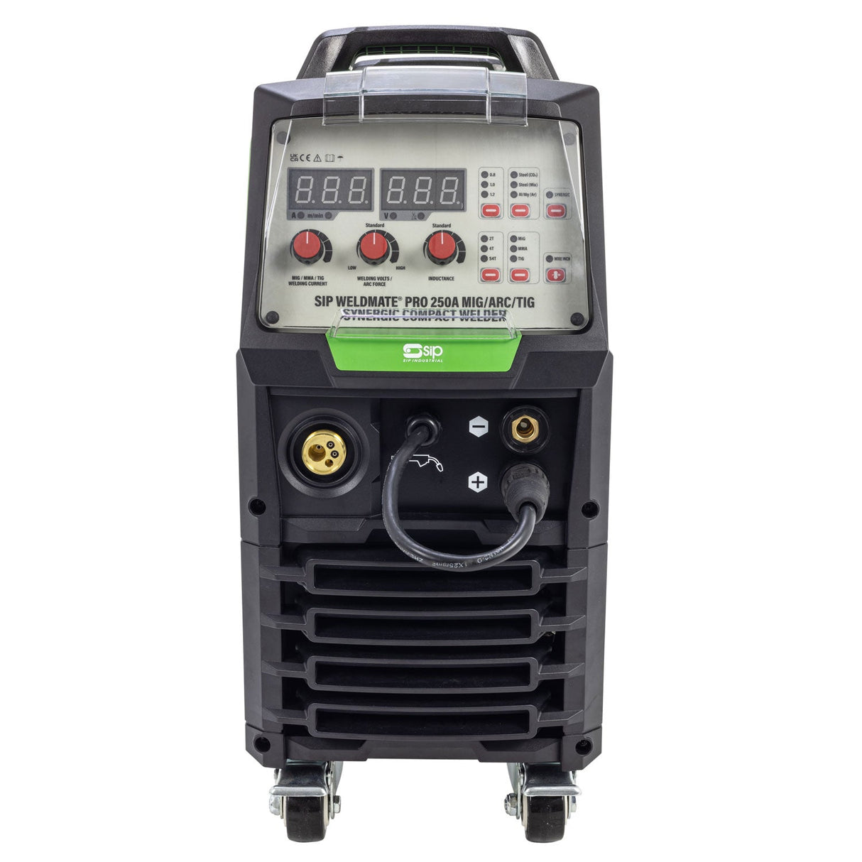 SIP WELDMATE® PRO 250A MIG/ARC/TIG Synergic Compact Inverter Welder - SIP-05752 - SIP Tools UK - Trade Counter Direct
