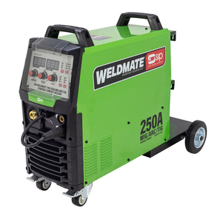 SIP WELDMATE® PRO 250A MIG/ARC/TIG Synergic Compact Inverter Welder - SIP-05752 - SIP Tools UK - Trade Counter Direct
