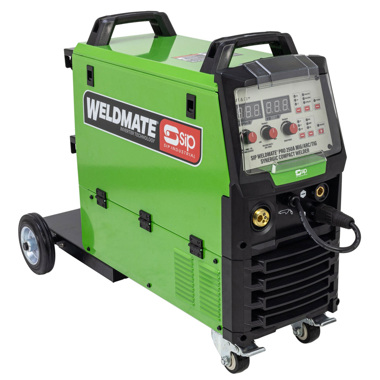 SIP WELDMATE® PRO 250A MIG/ARC/TIG Synergic Compact Inverter Welder - SIP-05752 - SIP Tools UK - Trade Counter Direct