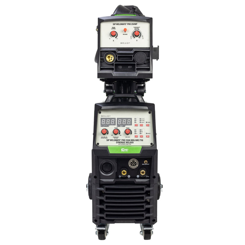 SIP WELDMATE® PRO 250A MIG/ARC/TIG Synergic Inverter Welder with Separate Wire Feed - SIP-05753 - SIP Tools UK - Trade Counter Direct