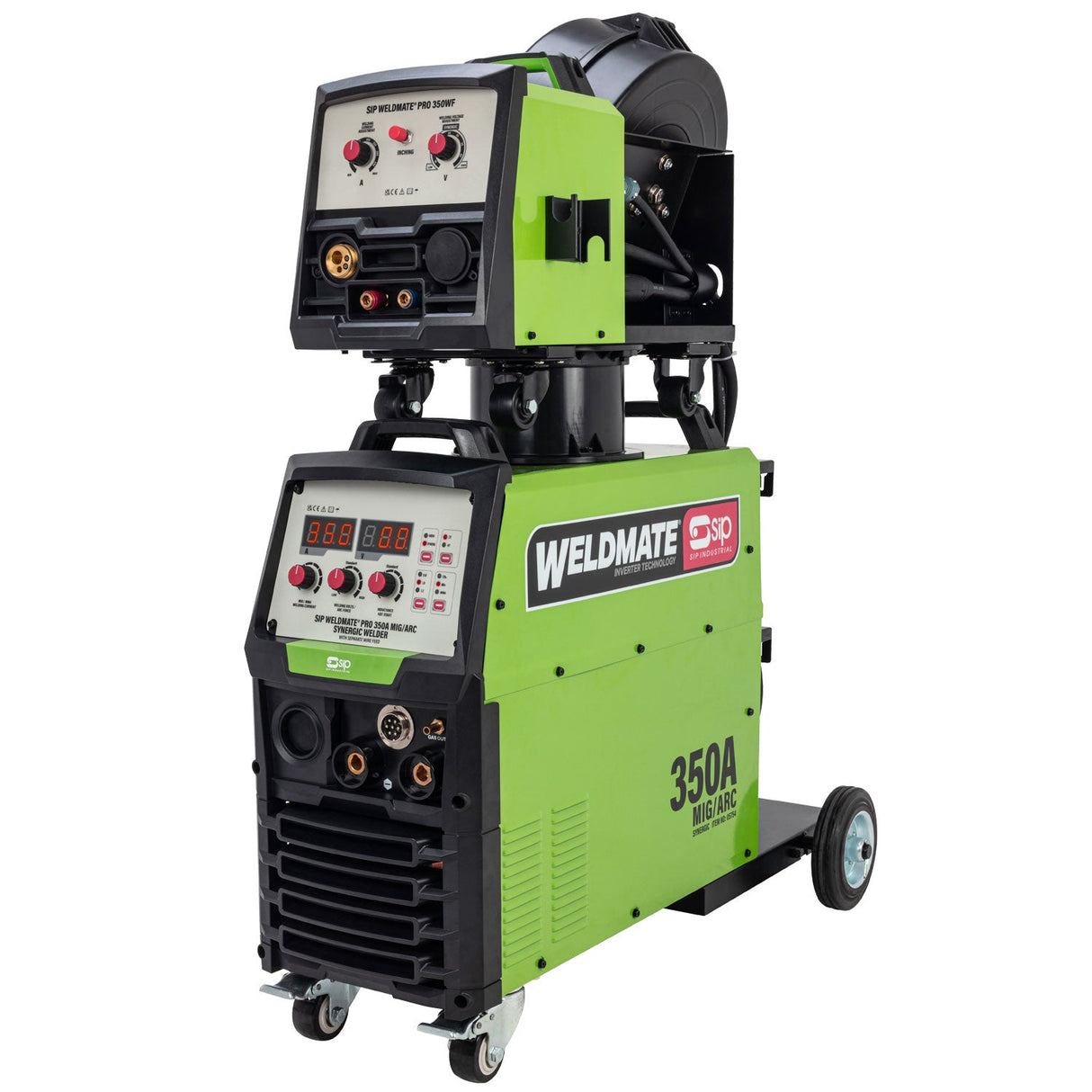 SIP WELDMATE® PRO 350A MIG/ARC Synergic Inverter Welder with Separate Wire Feed - SIP-05754 - SIP Tools UK - Trade Counter Direct