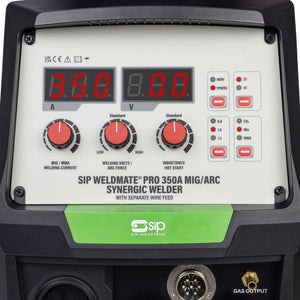 SIP WELDMATE® PRO 350A MIG/ARC Synergic Inverter Welder with Separate Wire Feed - SIP-05754 - SIP Tools UK - Trade Counter Direct