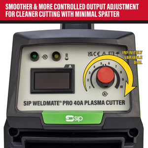 SIP WELDMATE® PRO 40A Inverter Plasma Cutter - SIP-05685 - SIP Tools UK - Trade Counter Direct