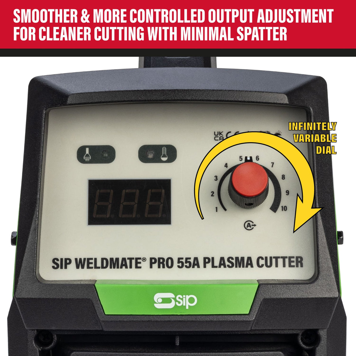 SIP WELDMATE® PRO 55A Inverter Plasma Cutter - SIP-05687 - SIP Tools UK - Trade Counter Direct