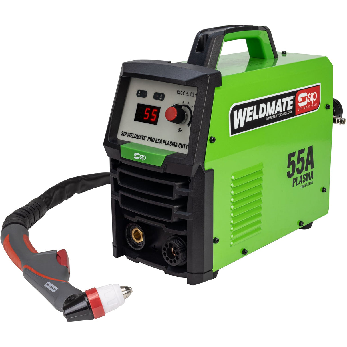 SIP WELDMATE® PRO 55A Inverter Plasma Cutter - SIP-05687 - SIP Tools UK - Trade Counter Direct