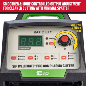 SIP WELDMATE® PRO 80A Inverter Plasma Cutter - SIP-05689 - SIP Tools UK - Trade Counter Direct