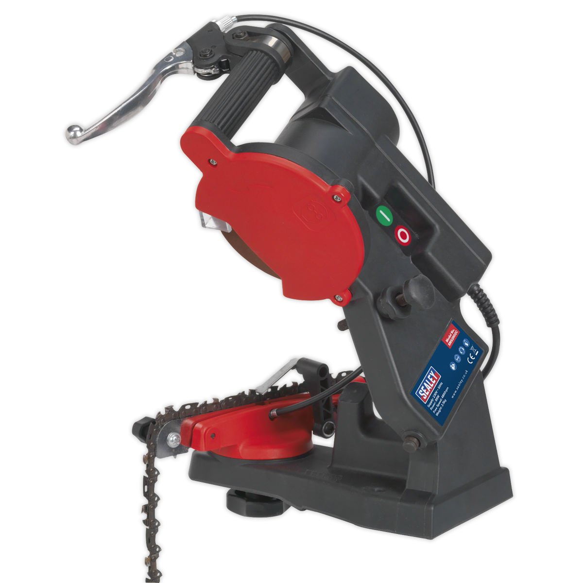 Sealey SMS2002C Chainsaw Blade Sharpener - Quick Locating 85W