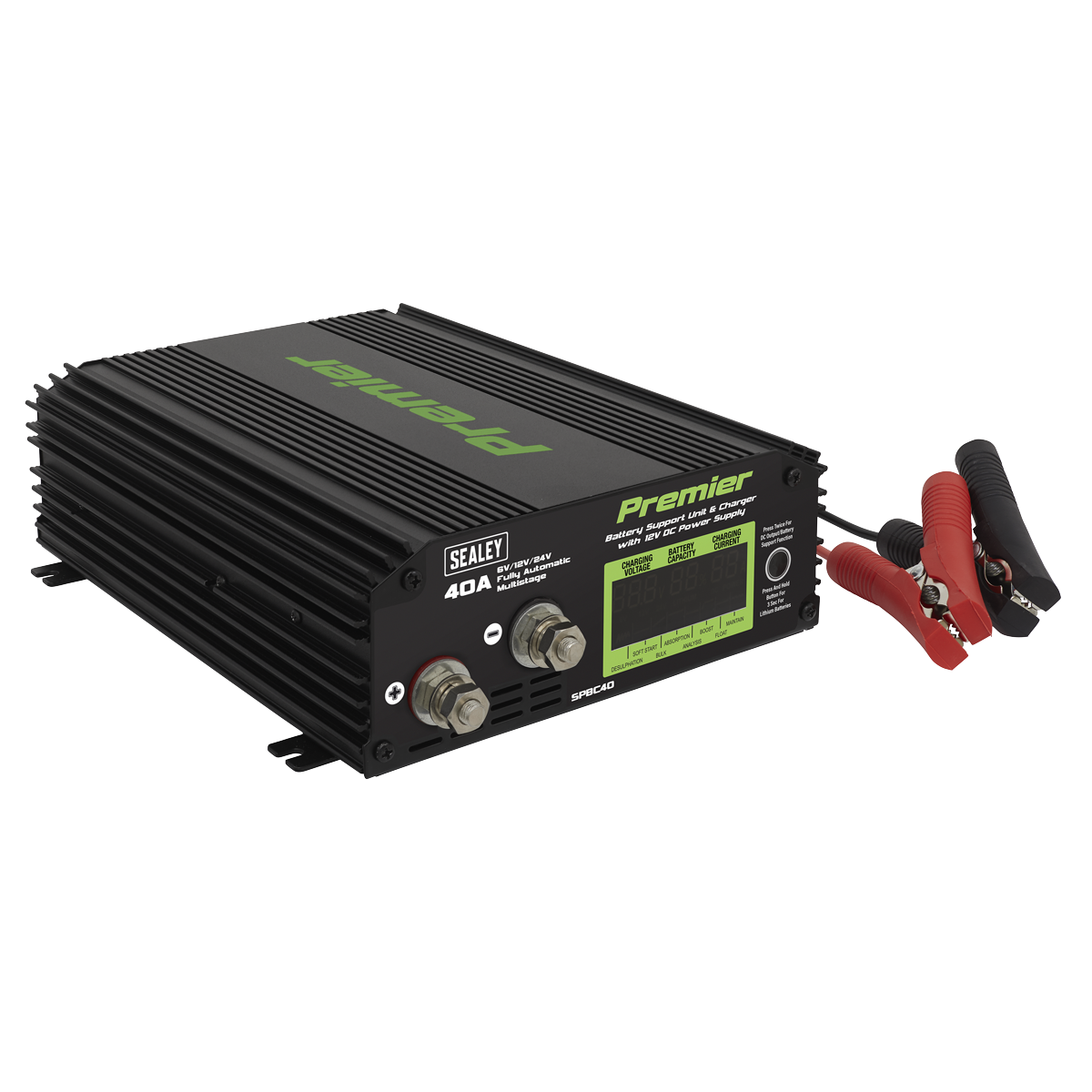 Sealey SPBC40 Battery Support Unit & Charger 40A