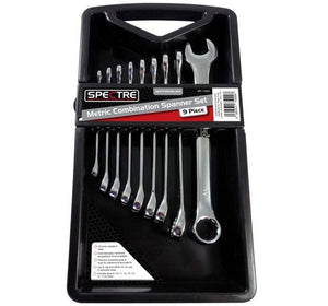 Spectre 9pc Metric combination spanner - SP-17001 - Spectre Tools - Trade Counter Direct