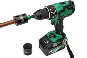 SPI 15mm & 22mm Copper Pipe Cleaning Socket Set with Quick - Release 3/8" Socket to 1/4" Hex Adapter Included - SEL9250 - SEL9250 - Select Products - SPI - Trade Counter Direct