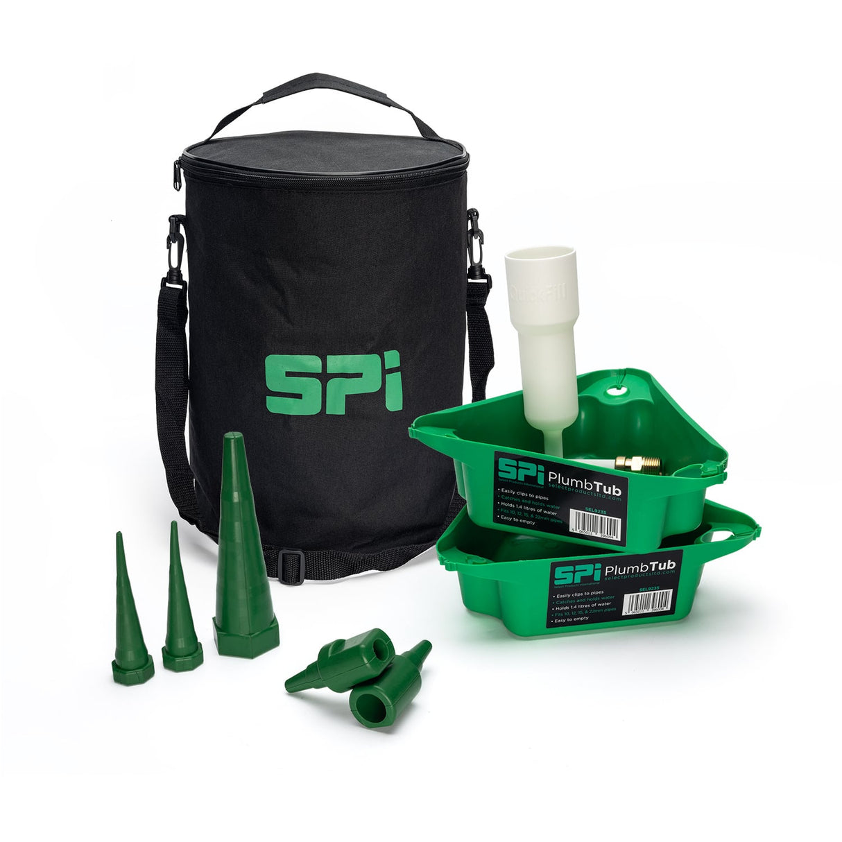 SPI PLUMBIY (Plumb it Yourself) Kit - 7pc Radiator Maintenance kit - PLUMBIY - Select Products - SPI - Trade Counter Direct