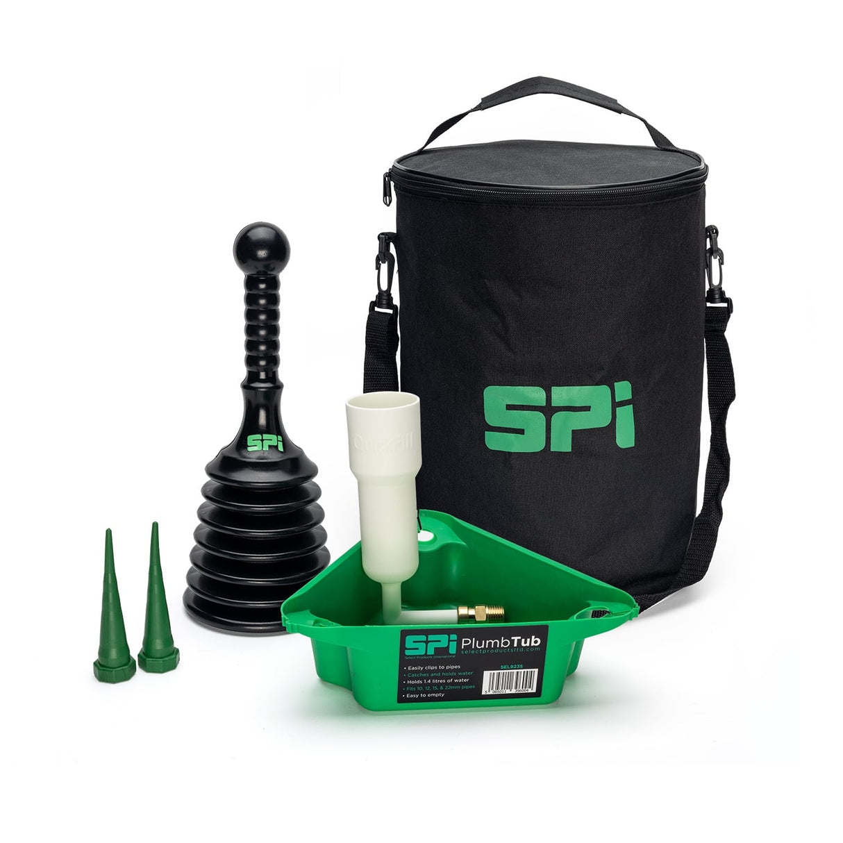 SPI PLUMBSTARTER Kit - 5-piece Radiator Maintenance Starter Kit