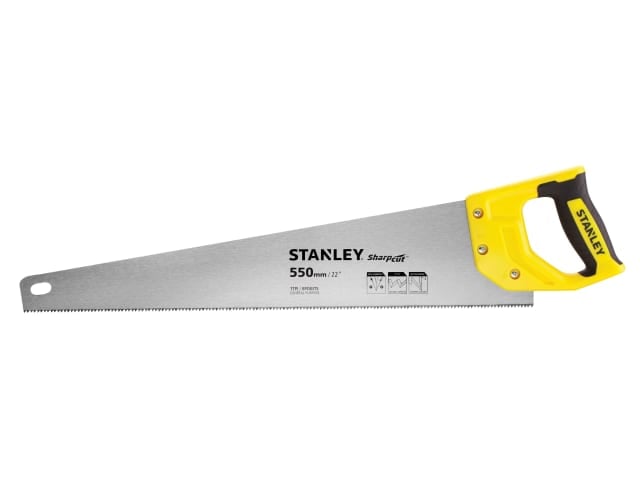Stanley Sharpcut Handsaw 550mm (22in) 7 TPI