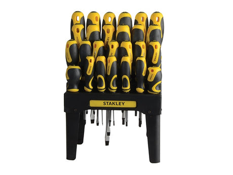 Stanley 062142 Screwdriver Set, In Rack 26 Piece SL/PH/PZ/TX - STA062142 - Stanley - Trade Counter Direct