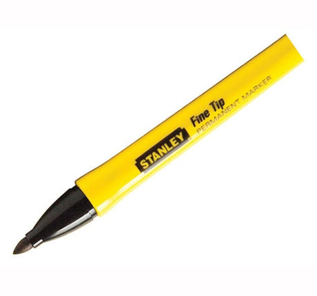 Stanley Black Fine Tip Permanent Markers (2) - Pack of 2 - STA047316 - Stanley - Trade Counter Direct