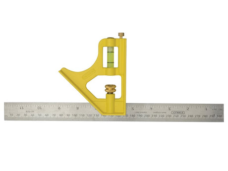 Stanley Die Cast Combination Square 300mm (12in) - 300mm - STA246028 - Stanley - Trade Counter Direct