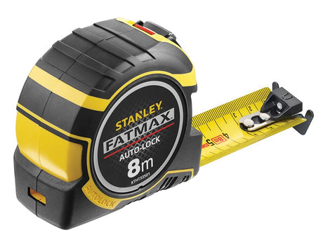 Stanley FatMax Autolock Pocket Tape 8m (Width 32mm) (Metric only) - STA033501 - Stanley - Trade Counter Direct