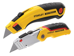 Stanley FatMax Knife Twin Pack - STA082836 - Stanley - Trade Counter Direct