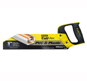 Stanley FatMax PVC & Plastic Saw 300mm (12 in) - 12in - STA217206 - Stanley - Trade Counter Direct