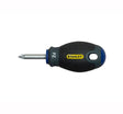 Stanley FatMax Screwdriver Pozi Pz2 x 30mm Stubby - Pz2 x 30mm Stubby - STA065409 - Stanley - Trade Counter Direct