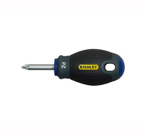 Stanley FatMax Screwdriver Pozi Pz2 x 30mm Stubby - Pz2 x 30mm Stubby - STA065409 - Stanley - Trade Counter Direct