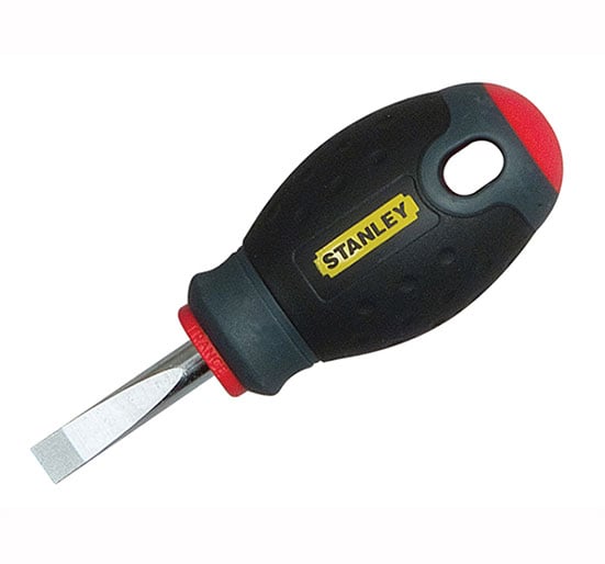 Stanley FatMax Screwdrivers Parallel Tip Stubby - STA065400 - Stanley - Trade Counter Direct