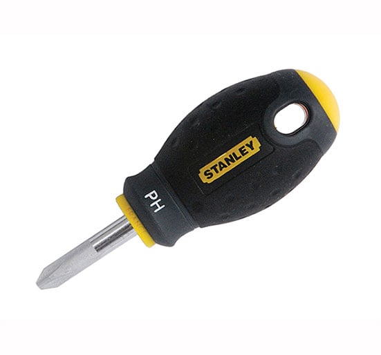 Stanley FatMax Screwdrivers Phillips Tip Stubby - STA065406 - Stanley - Trade Counter Direct
