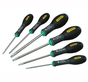 Stanley FatMax Tamperproof Torx Screwdriver Set of 6 - Set of 6 - STA065099 - Stanley - Trade Counter Direct