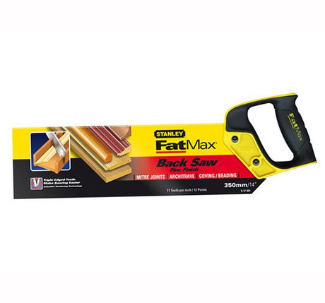 Stanley FatMax Tenon Back Saws - STA217201 - Stanley - Trade Counter Direct