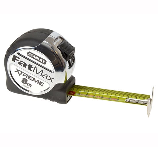 Stanley FatMax Xtreme Tape Measure 8m - 8m Tape - STA033892 - Stanley - Trade Counter Direct