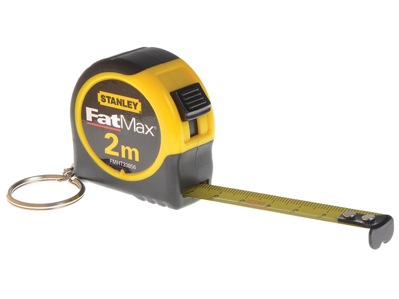 Stanley Key Ring Tape 2m (Width 13mm) - STA133856 - Stanley - Trade Counter Direct