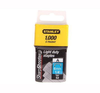 Stanley Light - Duty Staples 0 - TRA2 - STA0TRA204T - Stanley - Trade Counter Direct