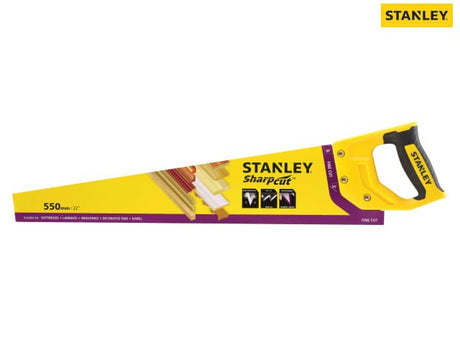 Stanley Sharpcut Handsaw 550mm (22in) 11 TPI - STA120372 - Stanley - Trade Counter Direct