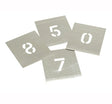 Stencils Zinc Stencils - Numbers - STNF1 - Stencils - Trade Counter Direct