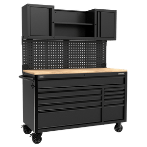 Superline Pro AP5210BE 10 Drawer Mobile Workstation - AP5210BE - Sealey Tools UK - Trade Counter Direct