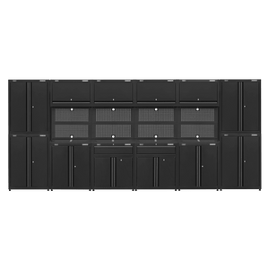 Superline Pro APMS16HFP Rapid - Fit 4.6m Modular Garage Storage System - APMS16HFP - Sealey Tools UK - Trade Counter Direct