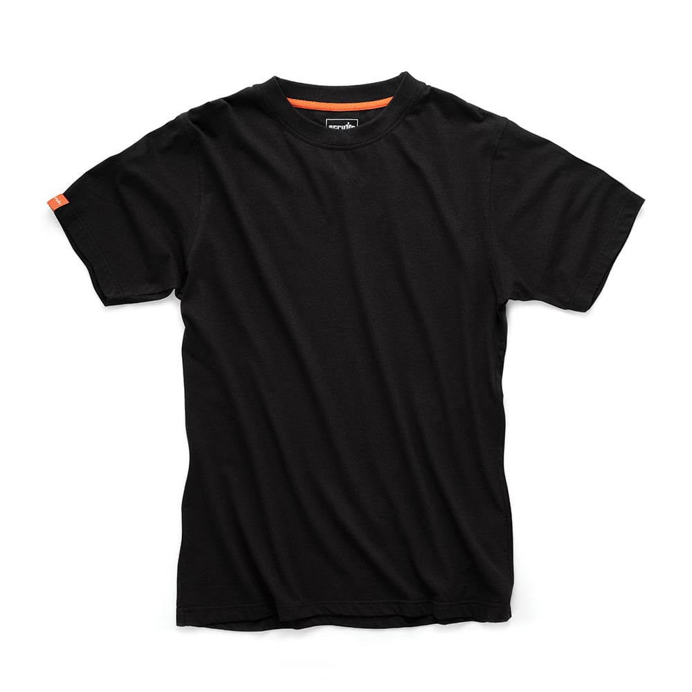 Scruffs Eco Worker T-Shirt Black - XXXL - T55478